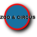 zoo and circus logos button