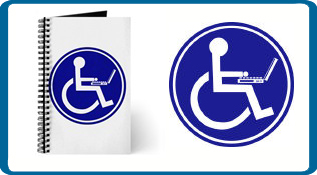 laptop, paraplegic, acces, working, disabled