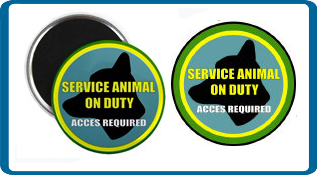 service animal on duty logo
