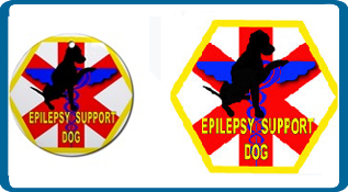 epilepsy support dog logo