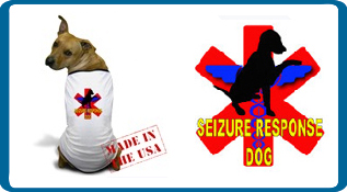 seizure response dog logo